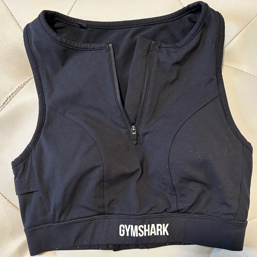 Gymshark Non Stop Sports Bra Black Size Small